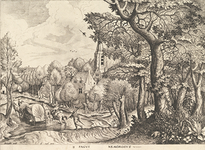 Wooded Region Pieter Bruegel